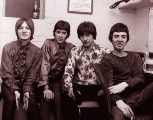 Left to right: Steve Marriott, Ian McLagan, Kenney Jones and Ronnie Lane